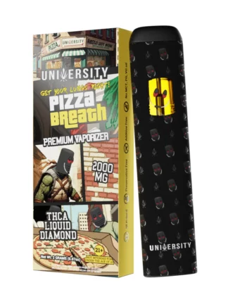 Pizza Breath University THCA Liquid Diamond Disposable 2G