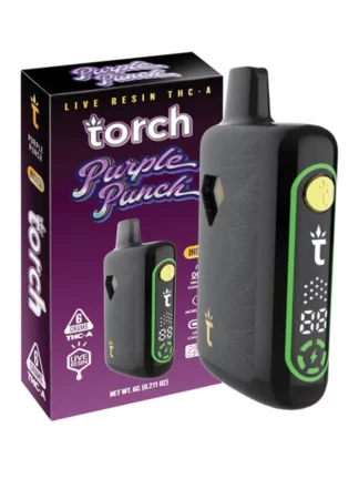Purple Punch Torch Pebble Live Resin Disposable 6G