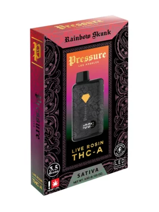 Rainbow Skunk Pressure Live Rosin THC-A Disposable 3.5G