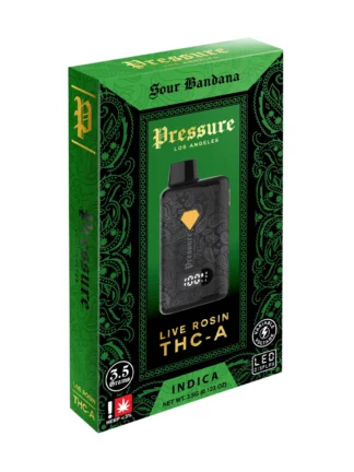 Sour Banana Pressure Live Rosin THC-A Disposable 3.5G