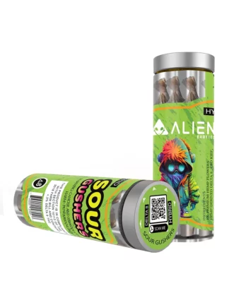 Sour Gushers Alien Exotics THCA Mini Pre-Rolls 2.5G