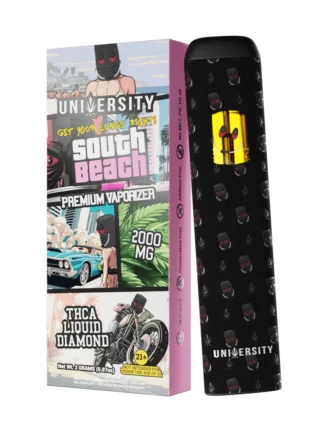 South Beach University THCA Liquid Diamond Disposable 2G