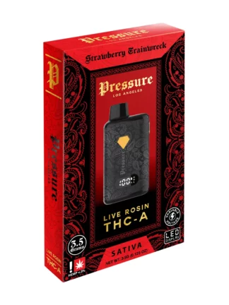 Strawberry Trainwreck Pressure Live Rosin THC-A Disposable 3.5G