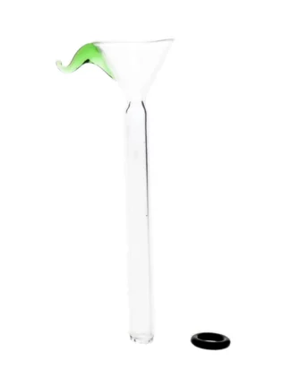 Green 3" Rubber Seal Male Downstem Bowl