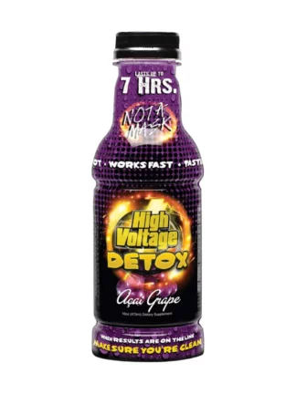 Acai Grape High Voltage Detox Drink 16oz