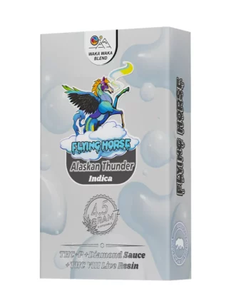 Alaskan Thunder Flying Horse THC Waka Waka Blend Disposable 4.5G