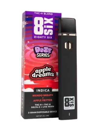 Apple Dreams 8SIX Dozo Series THC-H Disposables 2G