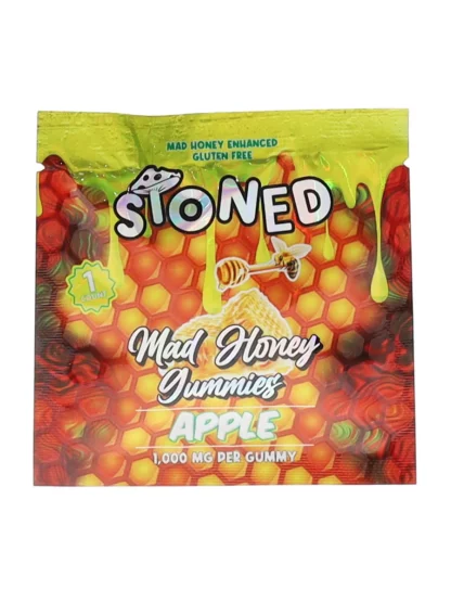 Apple Stoned Mad Honey Gummies 1000MG 1ct