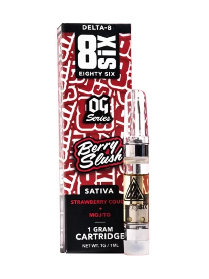 Berry Slush 8SIX OG Series Delta 8 THC Vape Cartridge 1G