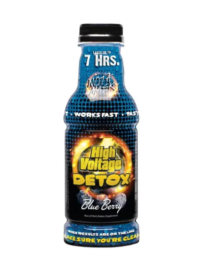 Blue Berry High Voltage Detox Drink 16oz