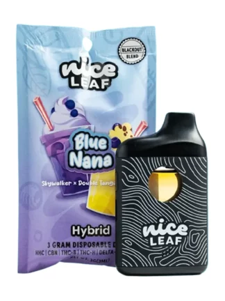 Blue Nana Nice Leaf Blackout Exotic Blend Disposable 3G