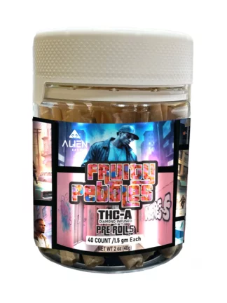 Fruity Pebbles Alien Exotics THC-A Diamond Infused Pre-Rolls 40ct