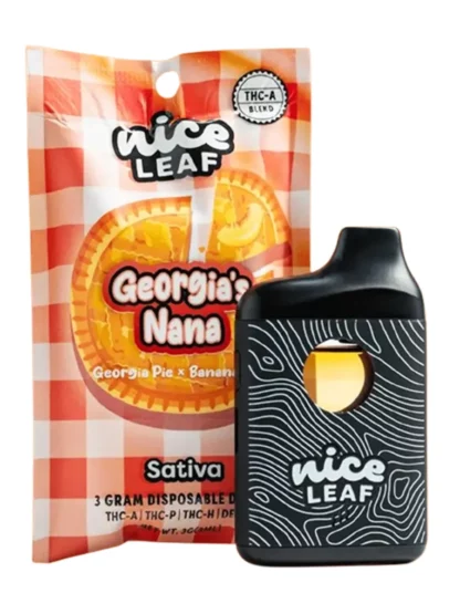 Georgia's Nana Nice Leaf THC-A Disposable 3G