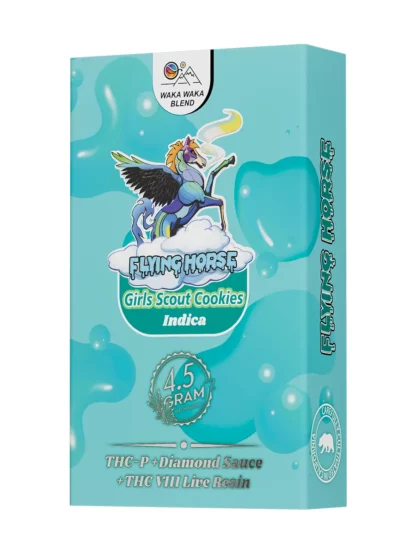 Girl Scout Cookies Flying Horse THC Waka Waka Blend Disposable 4.5G