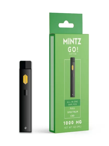 Go Sativa Mintz Full Spectrum CBD Vape Pen 1000mg