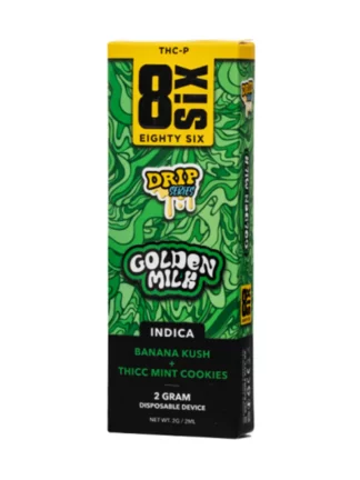 Golden Milk 8SIX Drip Series THC-P Disposable 2G
