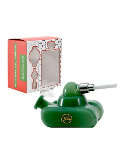 Green Cali CloudX War Tank Marble Nectar Collector
