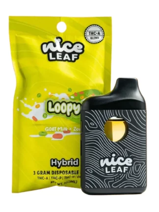 Loopy Nice Leaf THC-A Disposable 3G