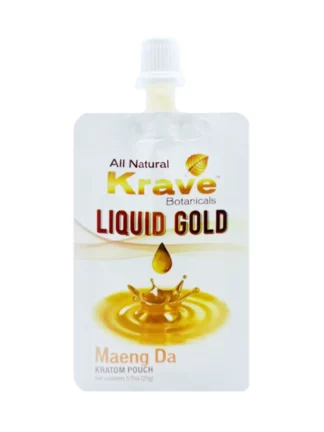 Maeng Da Krave Botanicals Liquid Gold Kratom Extract Pouch 20G