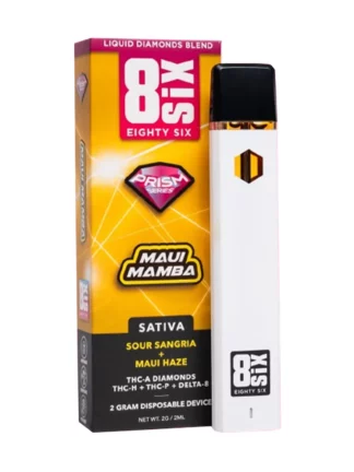 Maui Mamba 8SIX THC-A Liquid Diamonds Disposable 2G