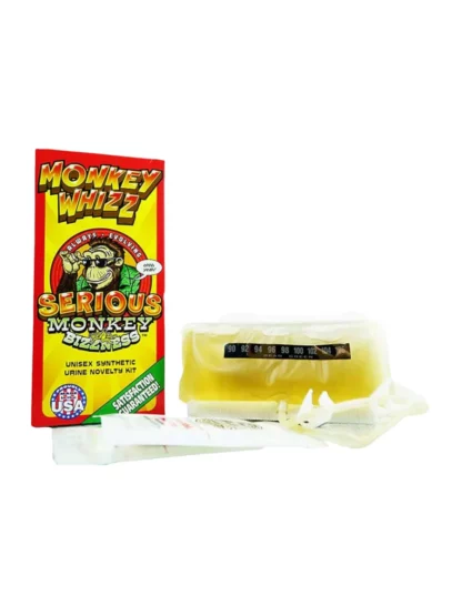 Monkey Whizz Synthetic Urine Kit 3.5oz Open