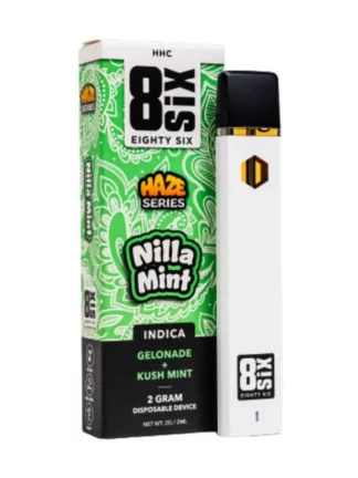 Nilla Mint 8SIX Haze Series HHC Disposable 2G