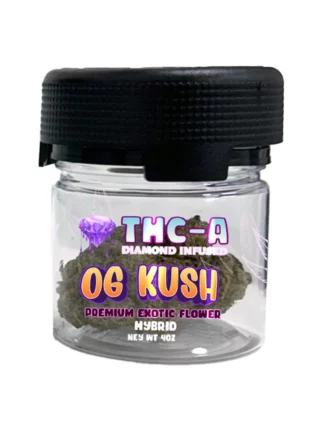 OG Kush Alien Exotics THCA Diamond Infused Premium Exotic Flower 3.5G
