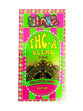 Peach Flamble Shake THCA Blend Disposable 6G
