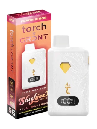 Peach Rings Torch x GRDNT Slushiez Series Disposable 5G
