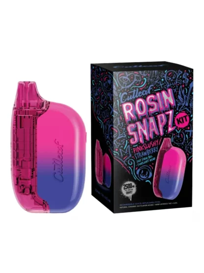 Pink Slushy | Strawberry Cutleaf Rosin Snapz Kit 2500MG