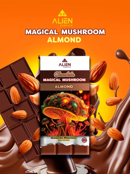 Almond Alien Exotics Chocolate Magic Mushroom Amanita Muscaria Nano Activated 45G