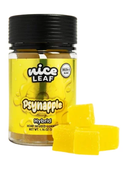 Psynapple Nice Leaf Delta-8 Blend Gummies 3500MG