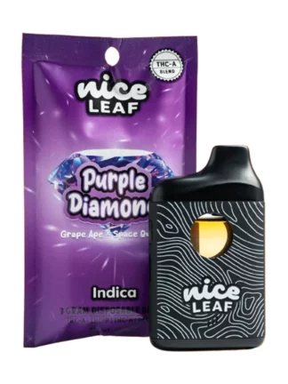 Purple Diamond Nice Leaf THC-A Disposable 3G