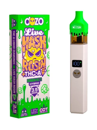 Rainbow Belts Dozo Live Hash Rosin+THC-A Diamond Disposable 3.5G