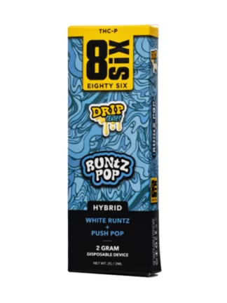 Runtz Pop 8SIX Drip Series THC-P Disposable 2G