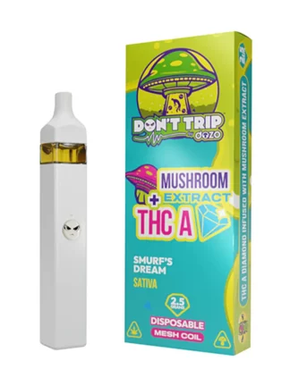 Smurf's Dream Dozo Mushroom Extract + THC-A Disposable 2.5G