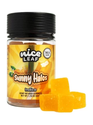 Sunny Halos Nice Leaf THC-A Gummies 3500MG 20ct