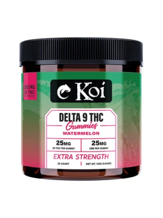 Watermelon Koi Extra Strength Delta 9 Gummies 20ct