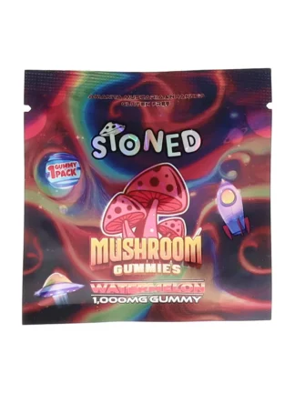 Watermelon Stoned Amanita Muscaria Mushroom Gummies 1000MG