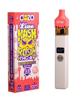 Watermelon Zkittlez Dozo Live Hash Rosin+THC-A Diamond Disposable 3.5G