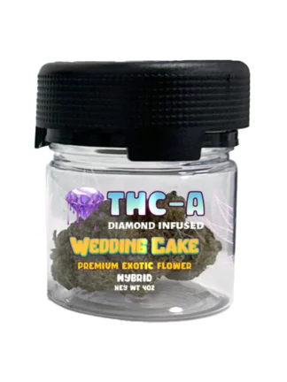 Wedding Cake Alien Exotics THCA Diamond Infused Premium Exotic Flower 3.5G