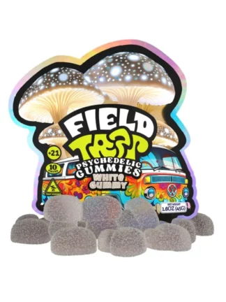 White Gummy Field Trip Psychedelic Mushroom Gummies