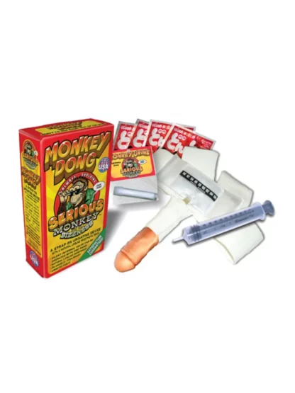 White Serious Monkey Bizzness Monkey Dong 3.5oz