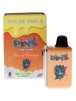 Blood Orange Shake Pulse THC-A Liquid Diamonds Disposable 8G