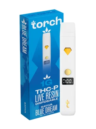 Blue Dream Torch THC-P Live Resin Disposable 1G
