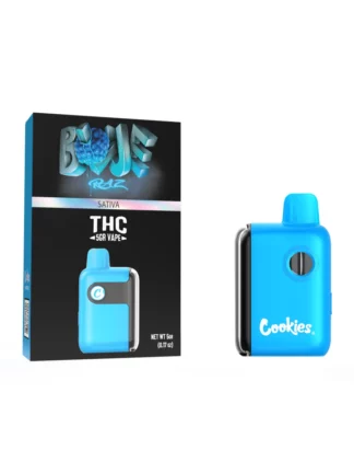 Blue Razz Cookies Triple Scoop THC Vape 5G