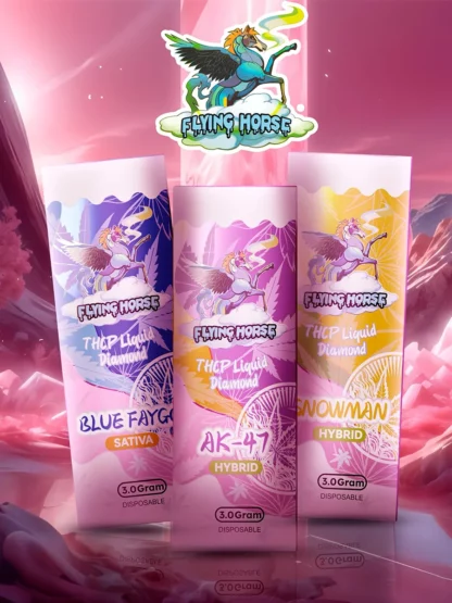 Flying Horse THC-A Liquid Diamond Disposable 3G