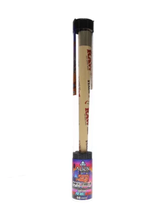 Fruti Pebbles RAW Challenge Cone x Alien Exotics THC-A Diamond Infused Pre-Rolls 50G