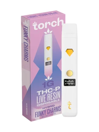 Funky Charms Torch THC-P Live Resin Disposable 1G