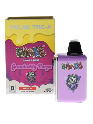 Granddaddy Purps Shake Pulse THC-A Liquid Diamonds Disposable 8G